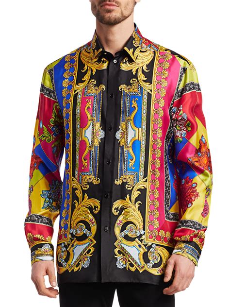 versace shirt sale mens|versace clearance for men.